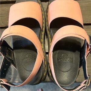 Dr. Martens Pink Sandals platforms